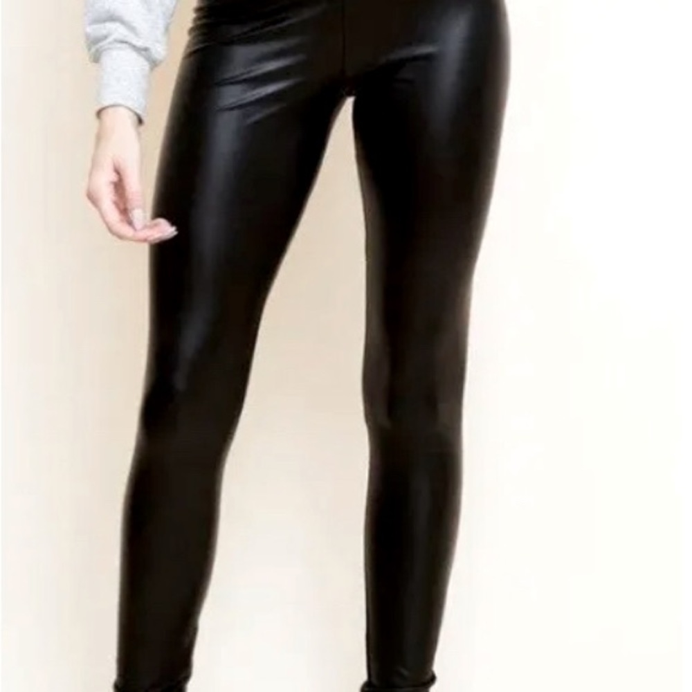 Amoli faux leather leggings